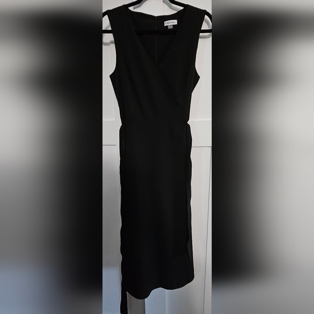 Calvin Klein Black Midi Dress - Picture 3 of 10